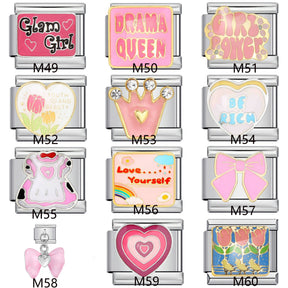 Girly &amp; Empowering Italian Modular Charms