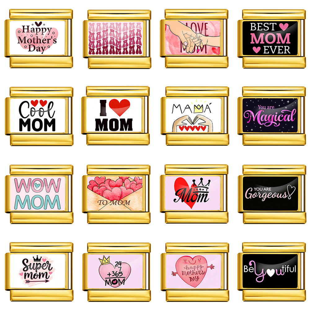 Mom-Themed Italian Modular Charms