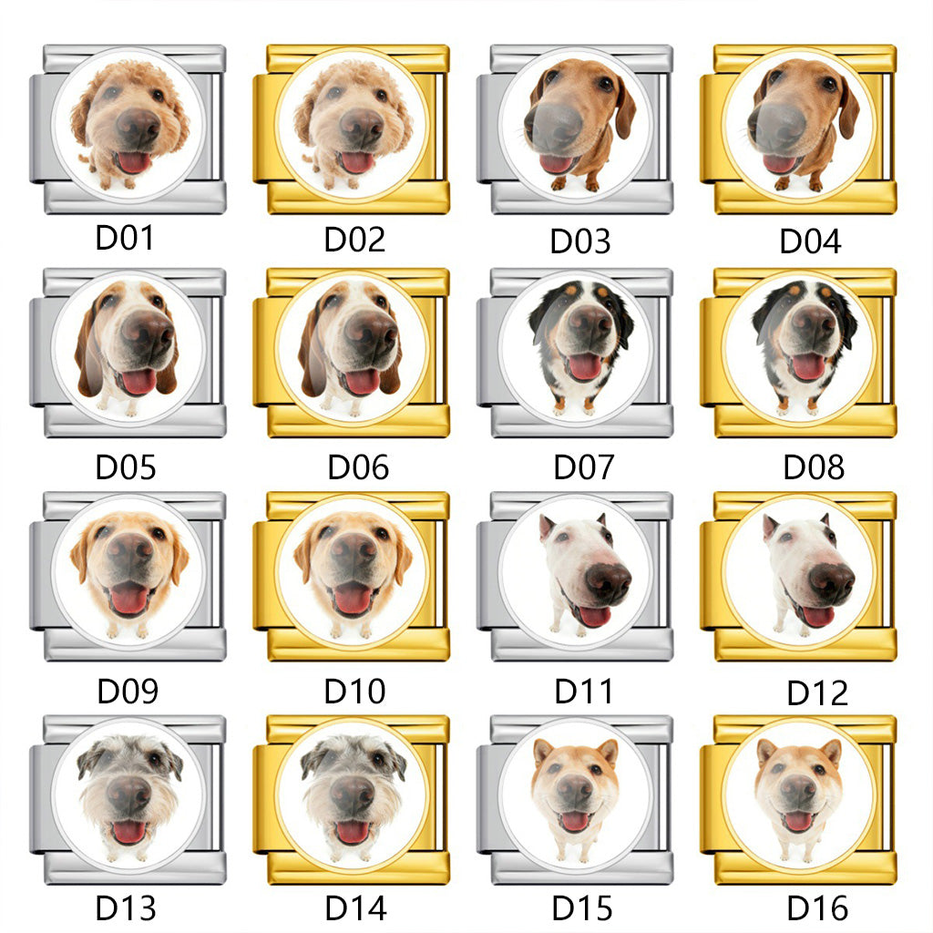 Pet Portrait Italian Modular Charm
