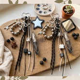 Celestial Charm Keychain | Y2K Grunge Aesthetic Accessory