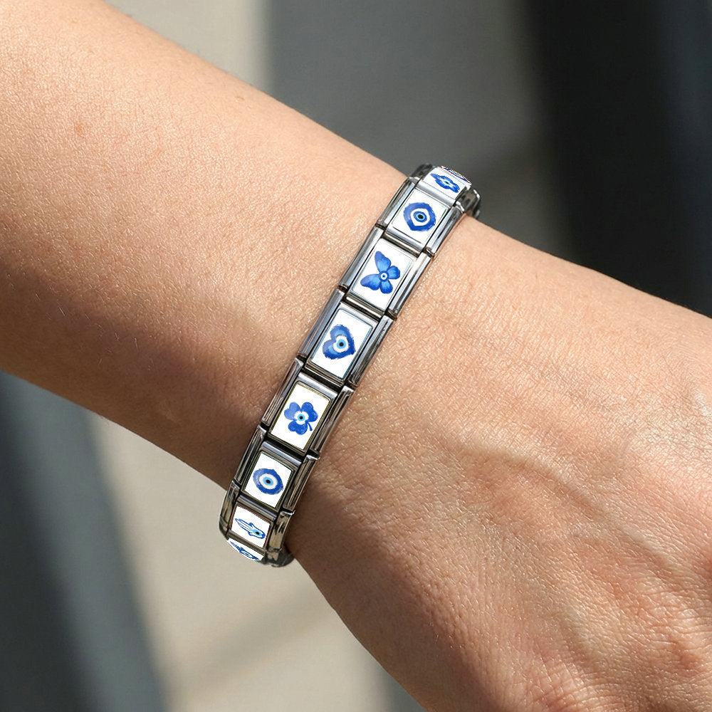 Blue Series Italian Charms