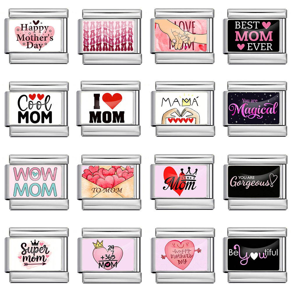 Mom-Themed Italian Modular Charms