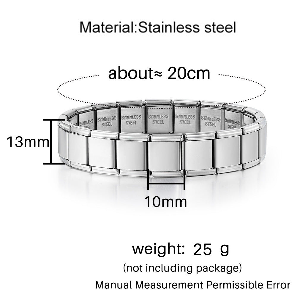 13mm Italian Charms Bracelet, DIY Italy Charms