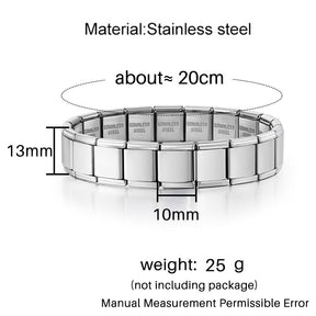 13mm Italian Charms Bracelet, DIY Italy Charms