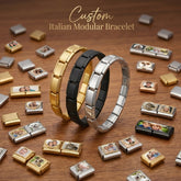 Custom Photo Italy Charms, Personalized Modular Italian Charms, DIY Italian Bracelets