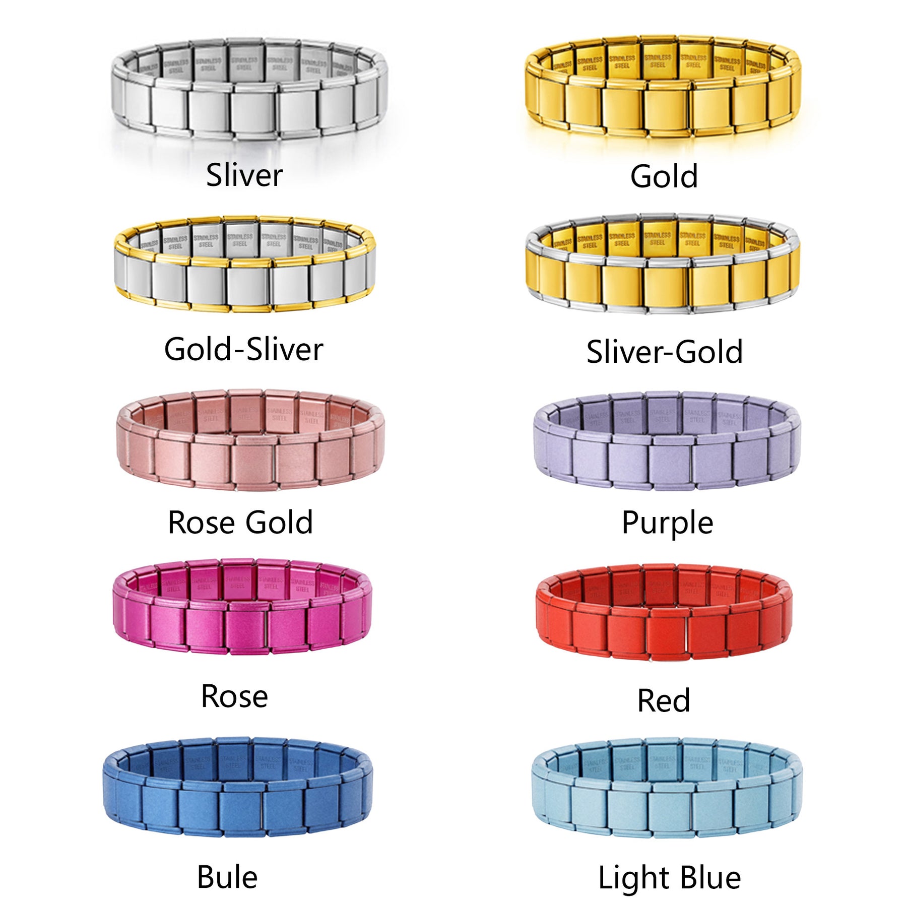 13mm Italian Charms Bracelet, DIY Italy Charms