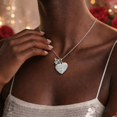 Custom Engraved Pandent Sterling Silver Dainty Lucky Star Cubic Zirconia Necklaces