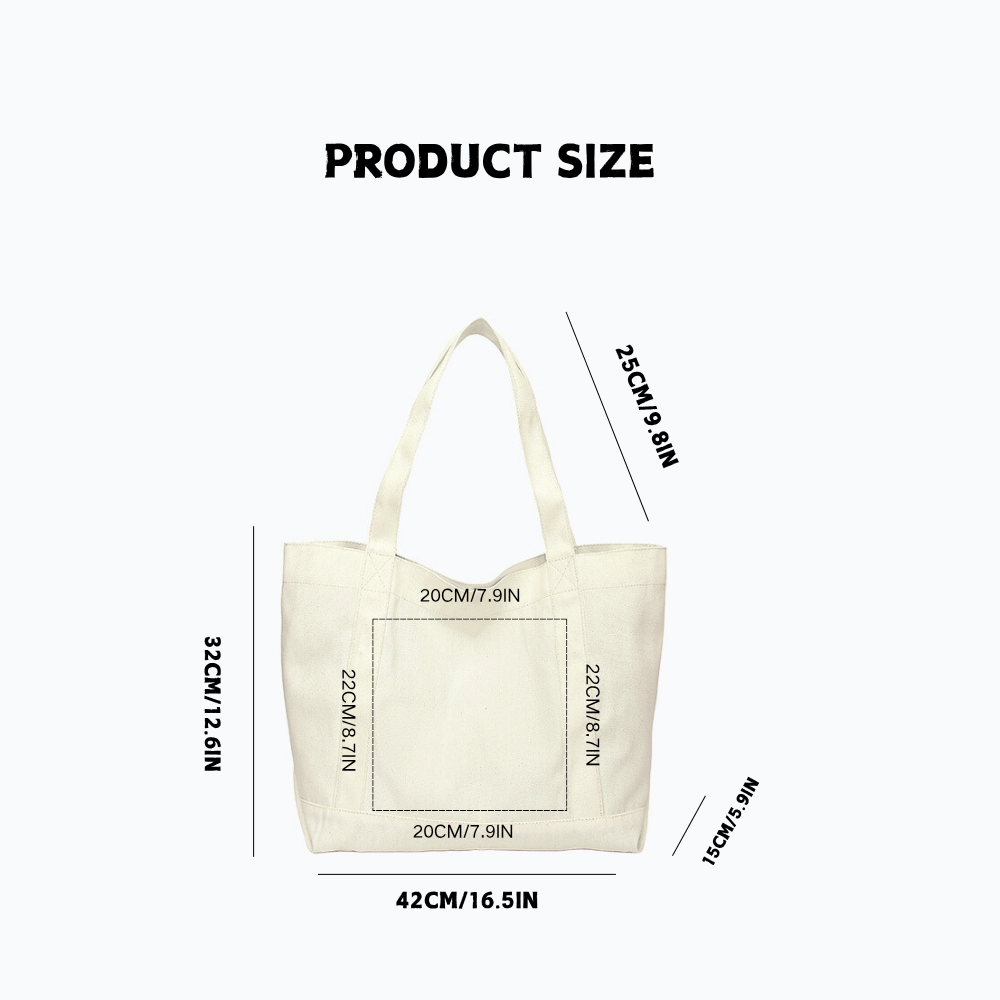 Personalized Embroidered Tote Bag – Custom Name, Initials & Gift Idea