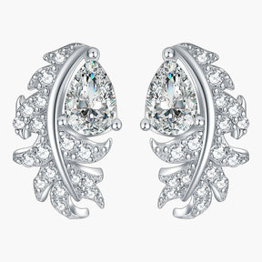 S925 Pure Silver Fashion Water Drop Tassel Earrings