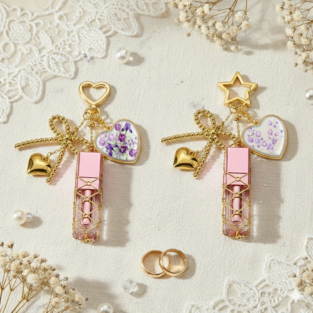 gold-lipstick-keychain-holder-with-star-clasp-and-custom-heart-charm