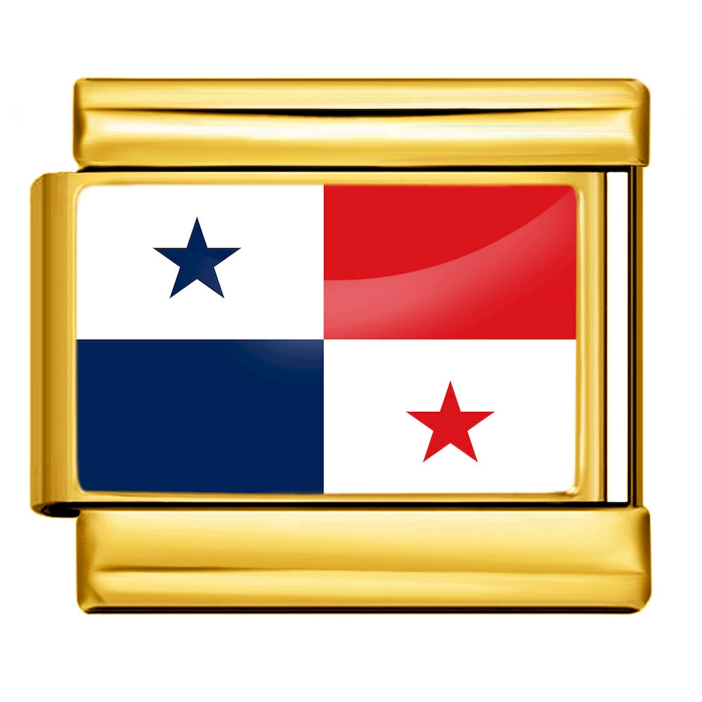 Panama National Flag Italian Charm Module