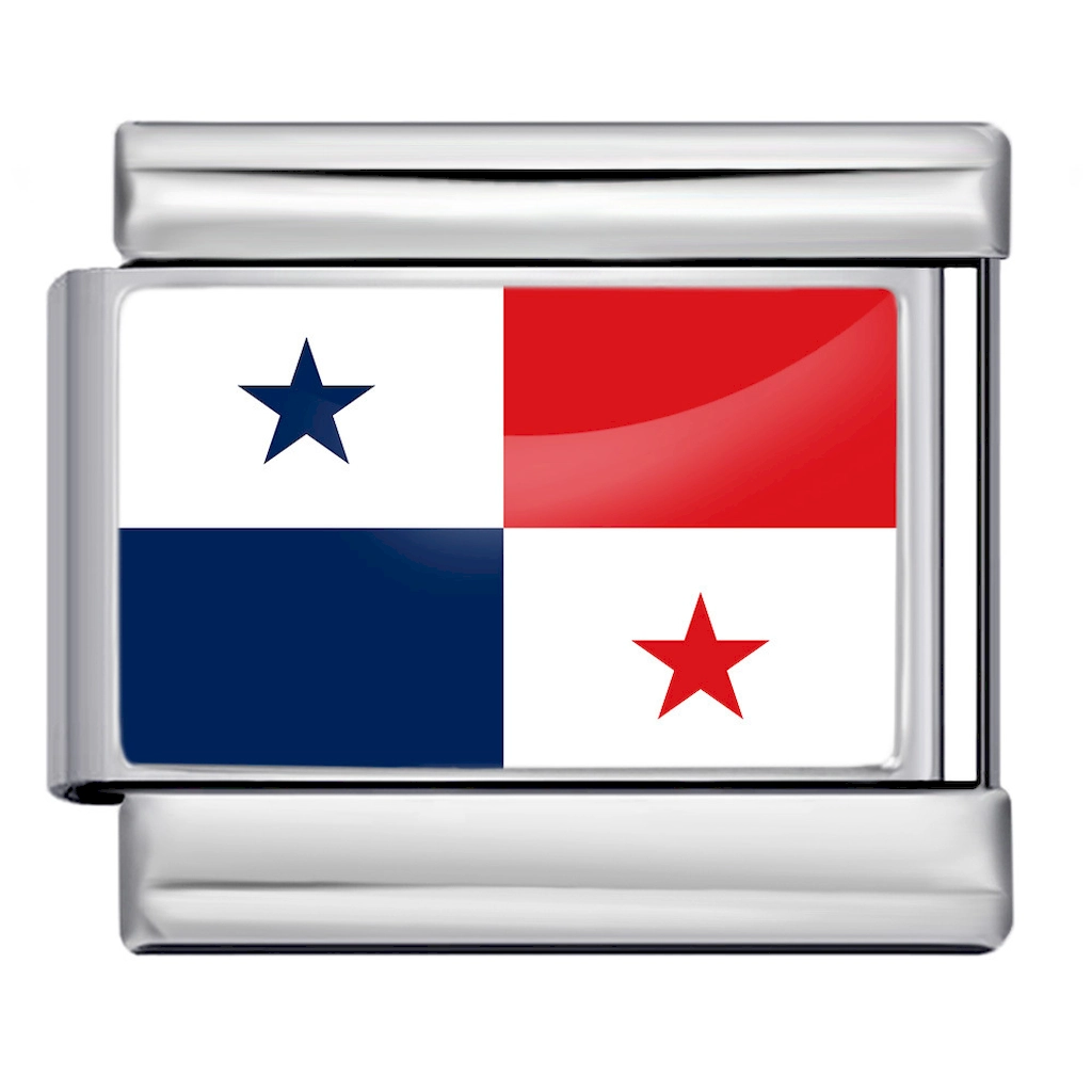 Panama National Flag Italian Charm Module